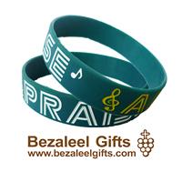 Power Wrist Band: PRAISE ADONAI - Bezaleel Gifts